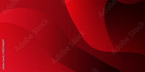 Red abstract background with dynamic shapes composition simple
