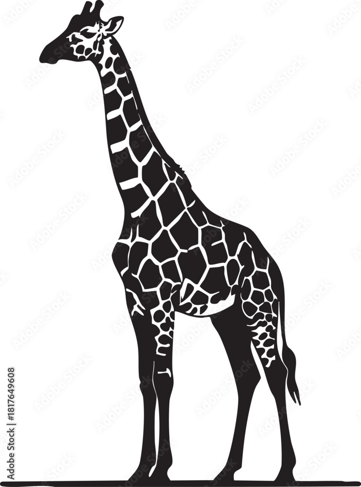 Naklejka premium Variety of farm animal silhouettes including sheep, pigs, horses, cows, chickens, goats, rabbits, and ducks, ideal for agricultural or rural-themed designs 