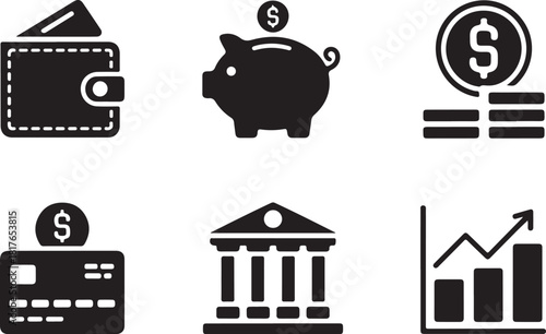 Manage your Finances easily with these icons