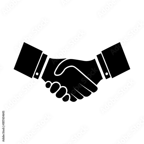 Business Handshake PNG Icon – Partnership, Agreement, Collaboration Symbol