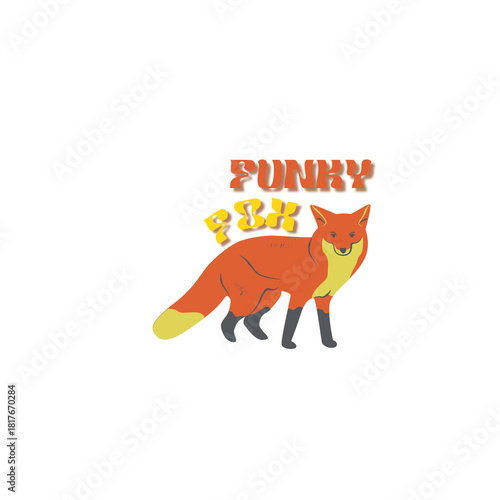 Funky Fox Illustration