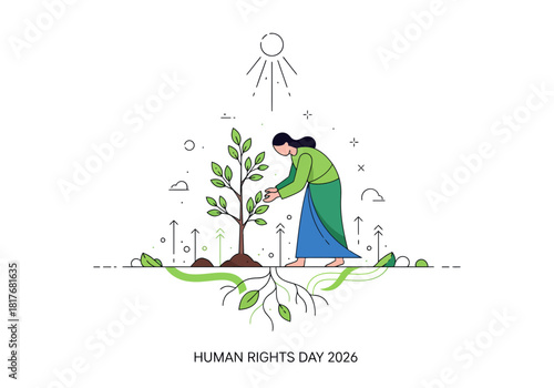 Human Rights Day 2026 Planting Hope, Future, Sustainability
