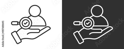 Accountability Icon Set Vector Collection Isolated In Black And White