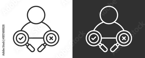 Feasibility Icon Set Vector Collection Isolated In Black And White
