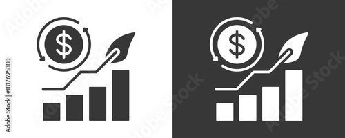 Sustainability Icon Set Vector Collection Isolated In Black And White