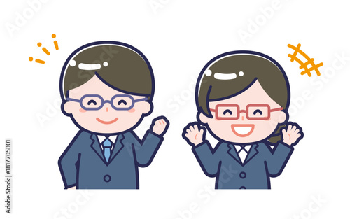 教師／2人組／男女 02