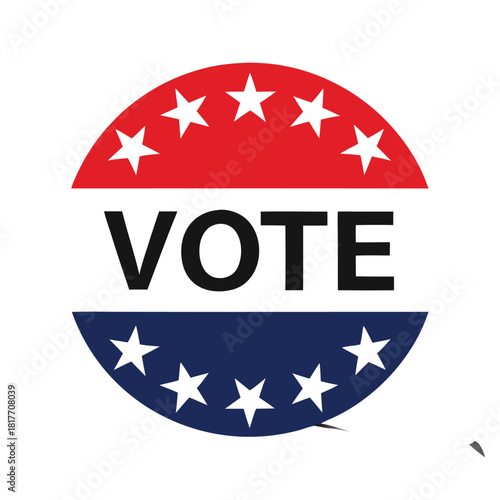 Vote sticker
