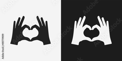 Love Gesture Finger Hand Sign Sillouette
