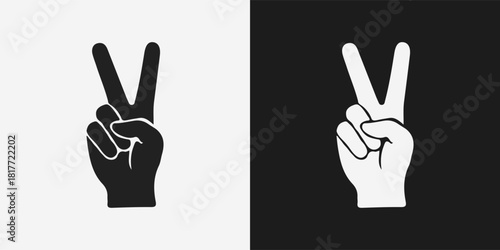 Perfect OK Agreeing Hand Sign Gesture Sillouette