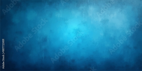 Dark blue vintage wall texture with grungy pattern and aged paper surface