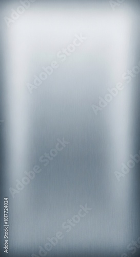 Brushed metallic surface with a light gradient featuring subtle vertical texture lines and a cool silverblue tone