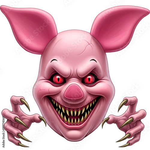 funny monster cartoon