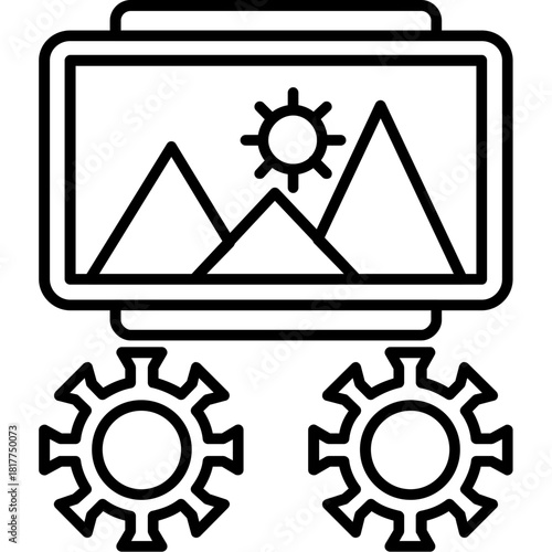 Content Management Icon