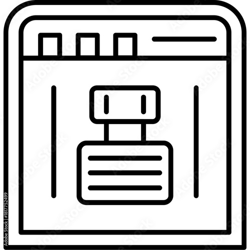 Robots.txt Management Icon