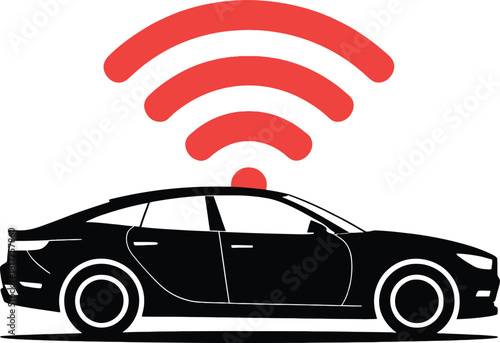Connected Car with WiFi Signal