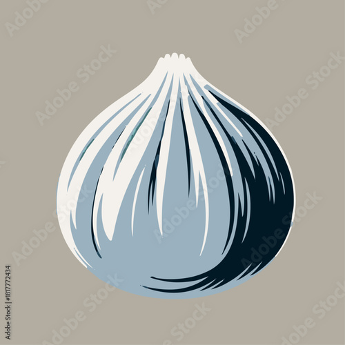  dumpling (xiaolongbao) vector