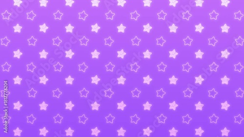 手書き星パターンイラスト背景素材