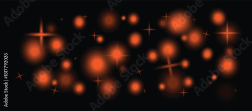 A bright orange and red fiery explosion background with a glowing flame texture design on black and dark space for wallpaper art