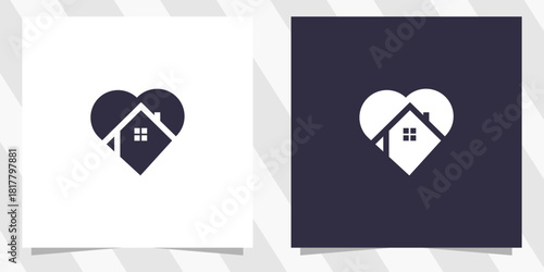 love with home logo design