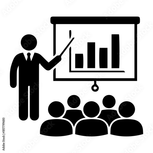 Business Agreement Icon – Partnership Outline Vector