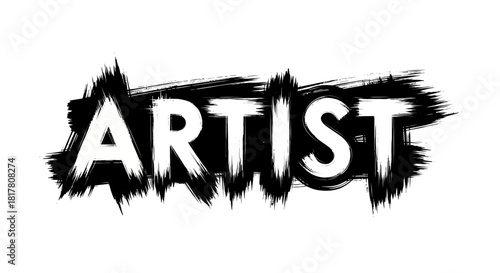 Expressive interpretation of the artist's concept with bold brush strokes, abstract style