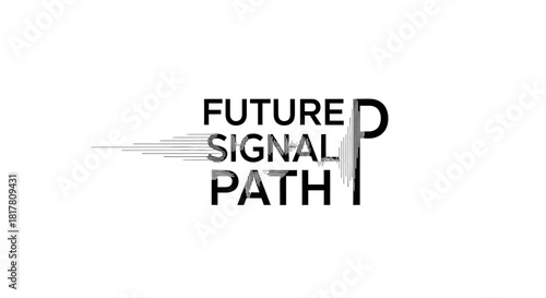 Conceptual artwork representing the future of signal path technology in modern communication