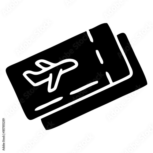 Flight Boarding Pass Icon