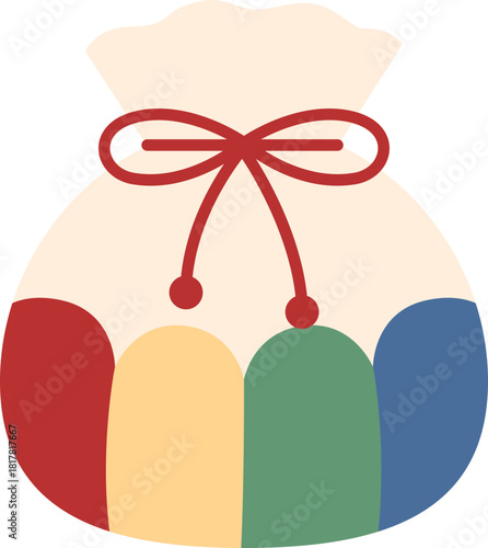 복주머니, 한국, 복, 명절, 설날, 새해, 동양, 전통, bokjumeoni, lucky pouch, fortune pouch, korean lucky bag