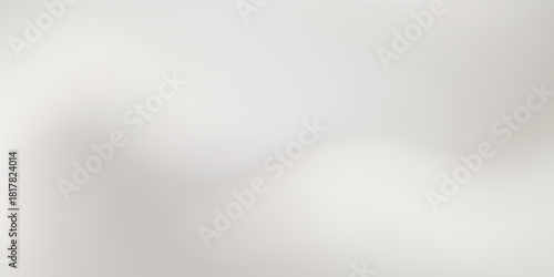 Smooth grey wavy gradient background. Soft neutral liquid wallpaper. Silk nacre color texture for banner, flyer, presentation, graphic design. Abstract blurred wavy backdrop cover. Vector illustration