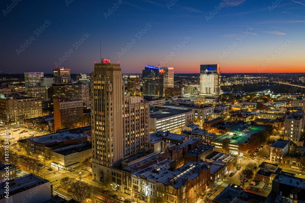 Obraz premium downtown Richmond, Virginia