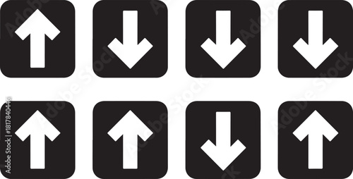 arrow icons set