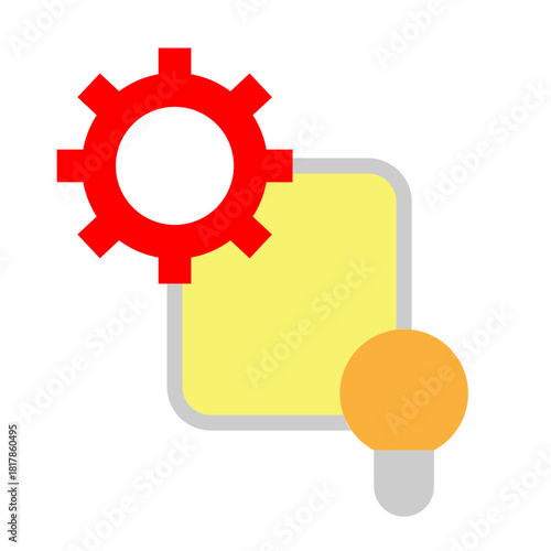 Policy Implementation Vector Flat Icon Design