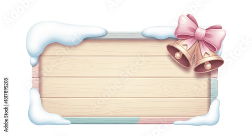 Signboard with pink ribbon 