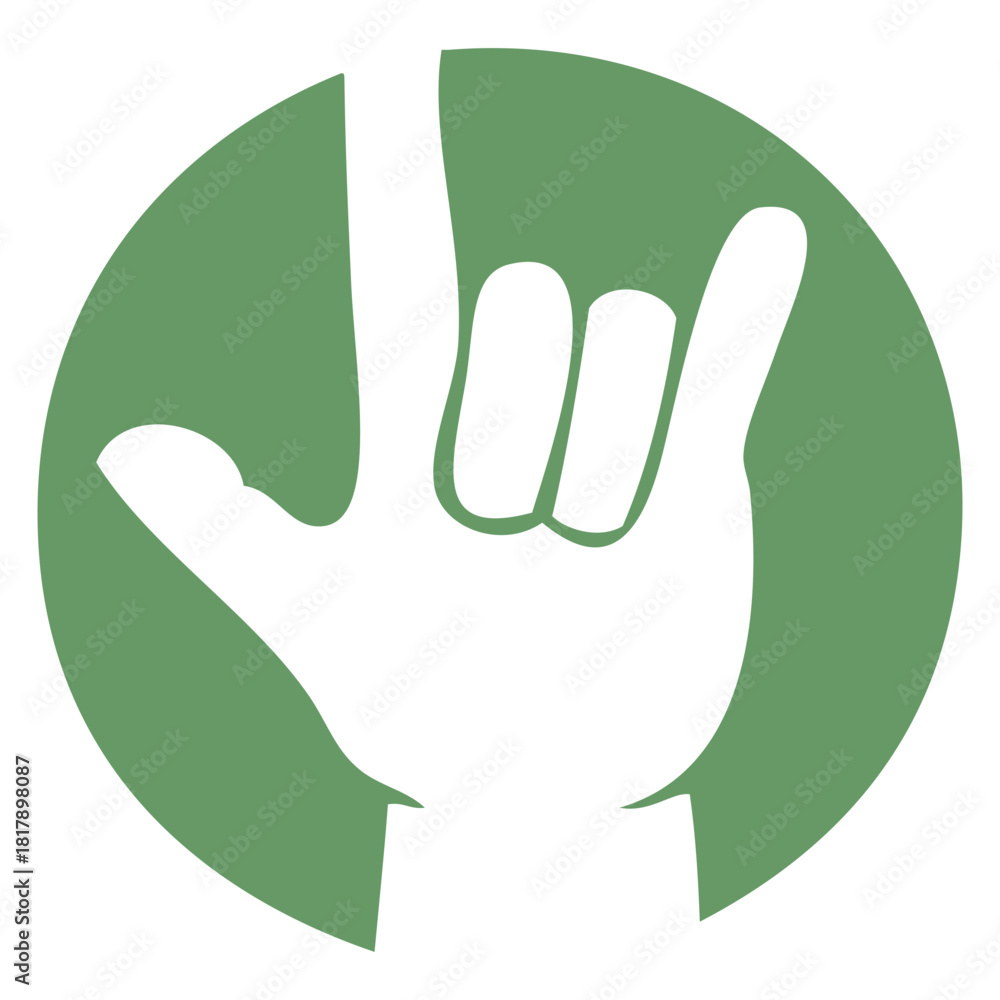 Fototapeta premium Loser Hand Gesture Icon