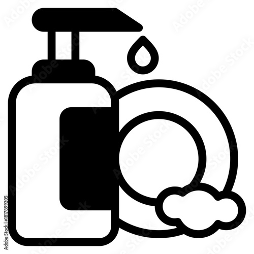 Dish Washing Icon