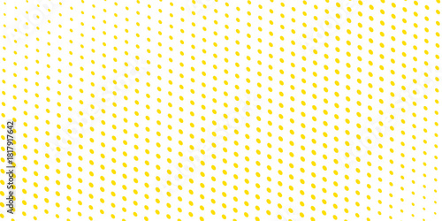 Dotted gradient vector illustration, yellow halftone background