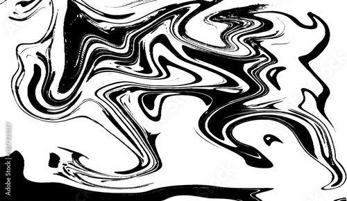 Acrylic pour gray color liquid marble abstract swirl effects surface vector illustration. Liquid gray marble background. High resolution white and gray Carrara marble stone texture.