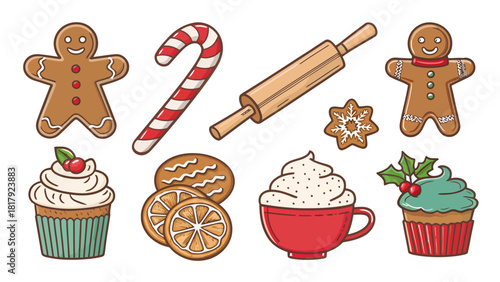 Christmas Holiday Baking and Sweet Treats Collection