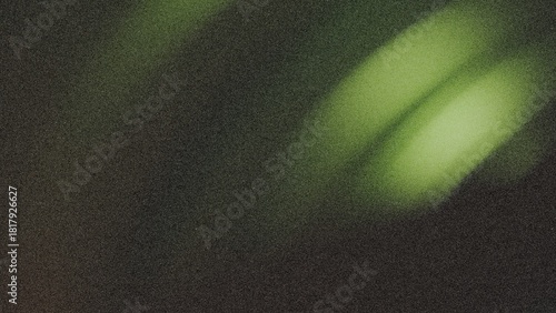 glowing spot of light green on black background for cover header design, of a textured gradient