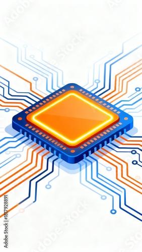 circuit board background