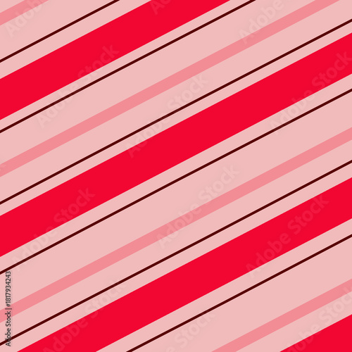 Pink Striped Seamless Pattern 