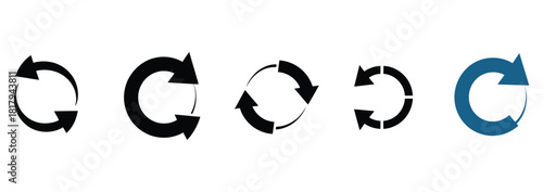 Explore Dynamic Arrow Icons for Progress, Innovation, and Refreshing Designs that Capture Growth, Renewal, and Forward Movement in Your Projects