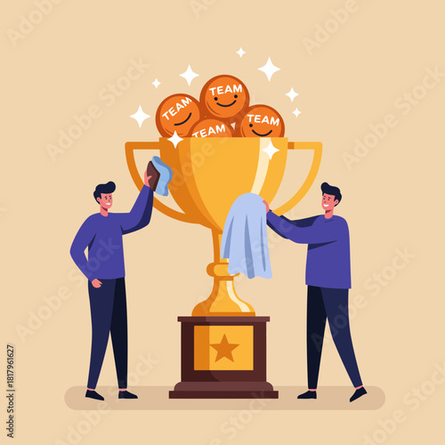 Polishing The Teamwork Trophy To Victory Find The Secret To Success