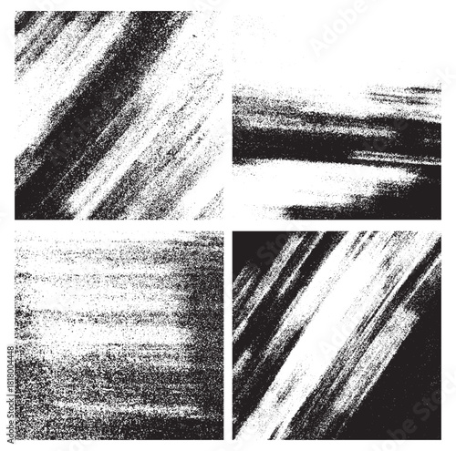 Grain noise texture background set. Noise overlay texture. Dirty or dust film grain speck grit grunge overlay on white background grain noise particles.
