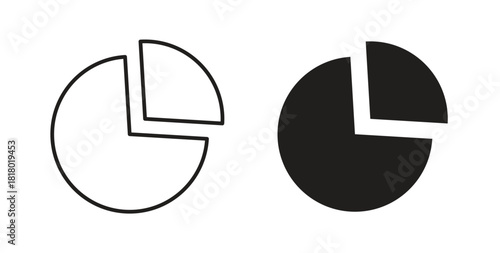Sector icon. Symbol, logo illustration. graphic icon set