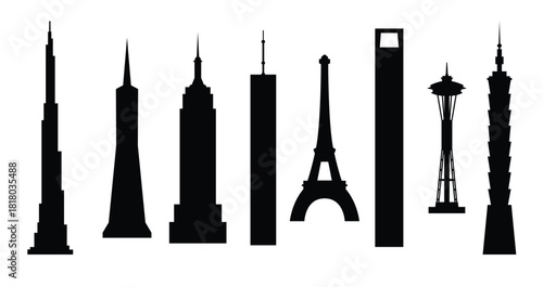 skyscrapers vectors