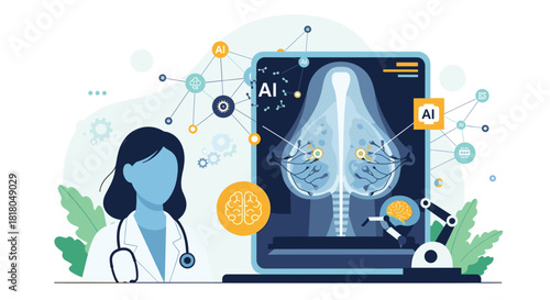 AI-Powered Mammography: Early Breast Cancer Detection through Artificial Intelligence and Advanced Medical Technology, Offering Hope for Improved Patient Outcomes and Increased Survival Rates