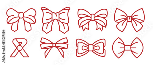 ribbon vector icons
