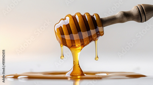 Golden Honey Drop Falling