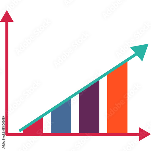 Business Chart Graphic Illustration